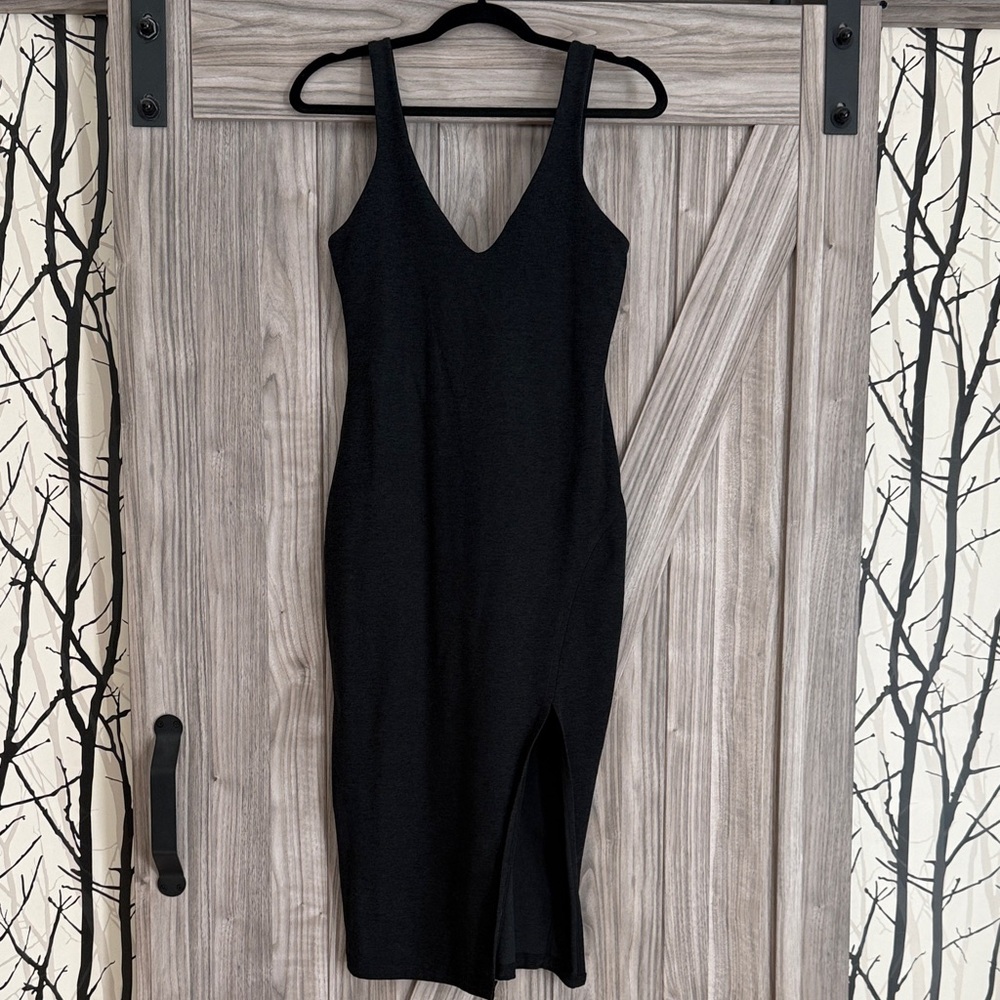 Beyond yoga  Black Sleeveless Dress